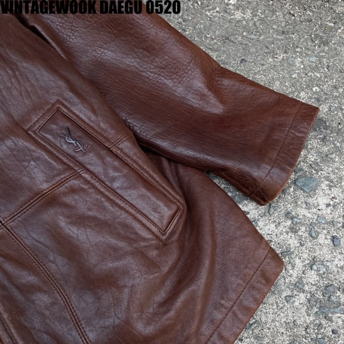 Ysl Leather Jacket 상품이미지3