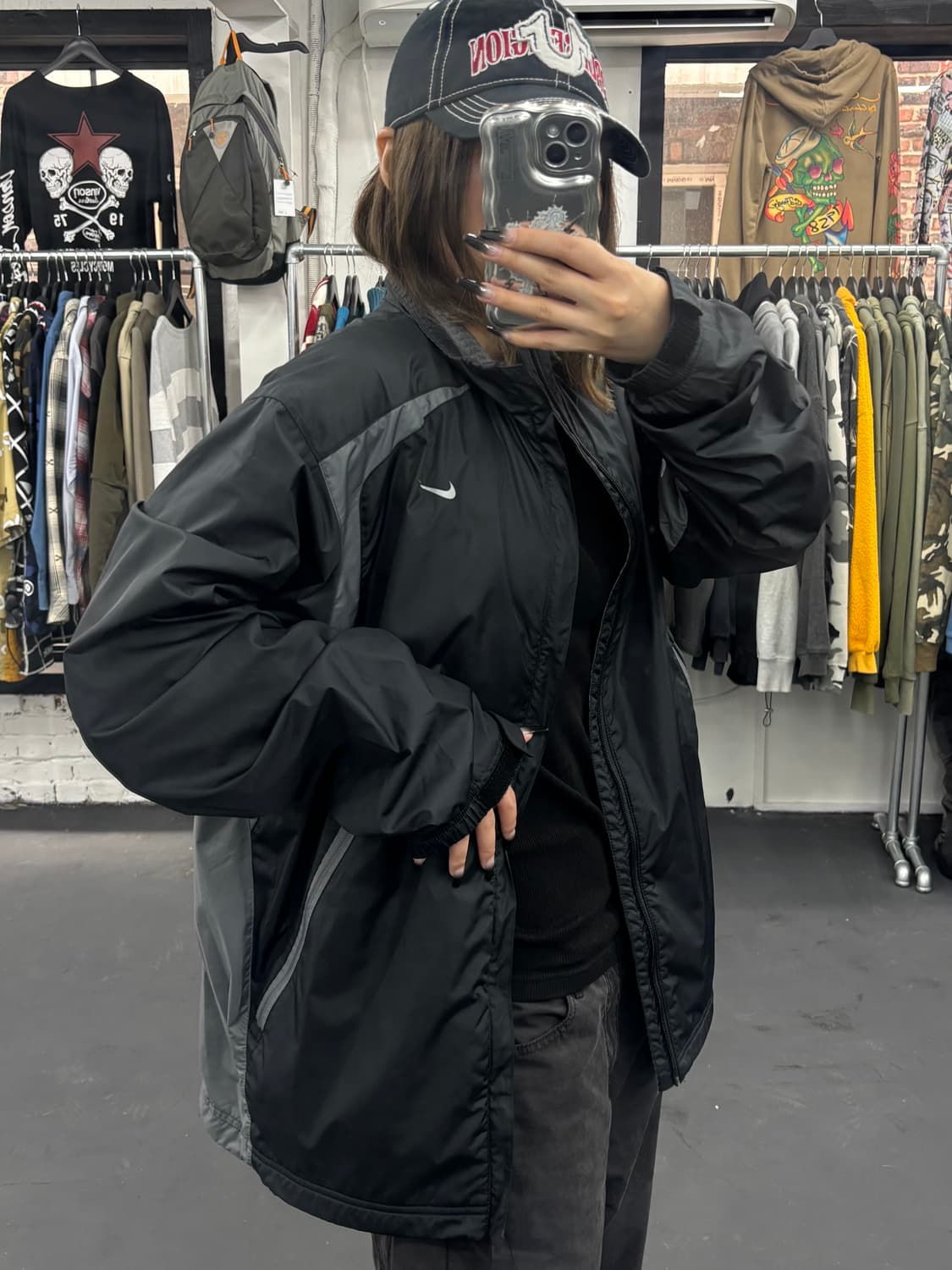 나이키 스톰핏 배색 바람막이 상품이미지2