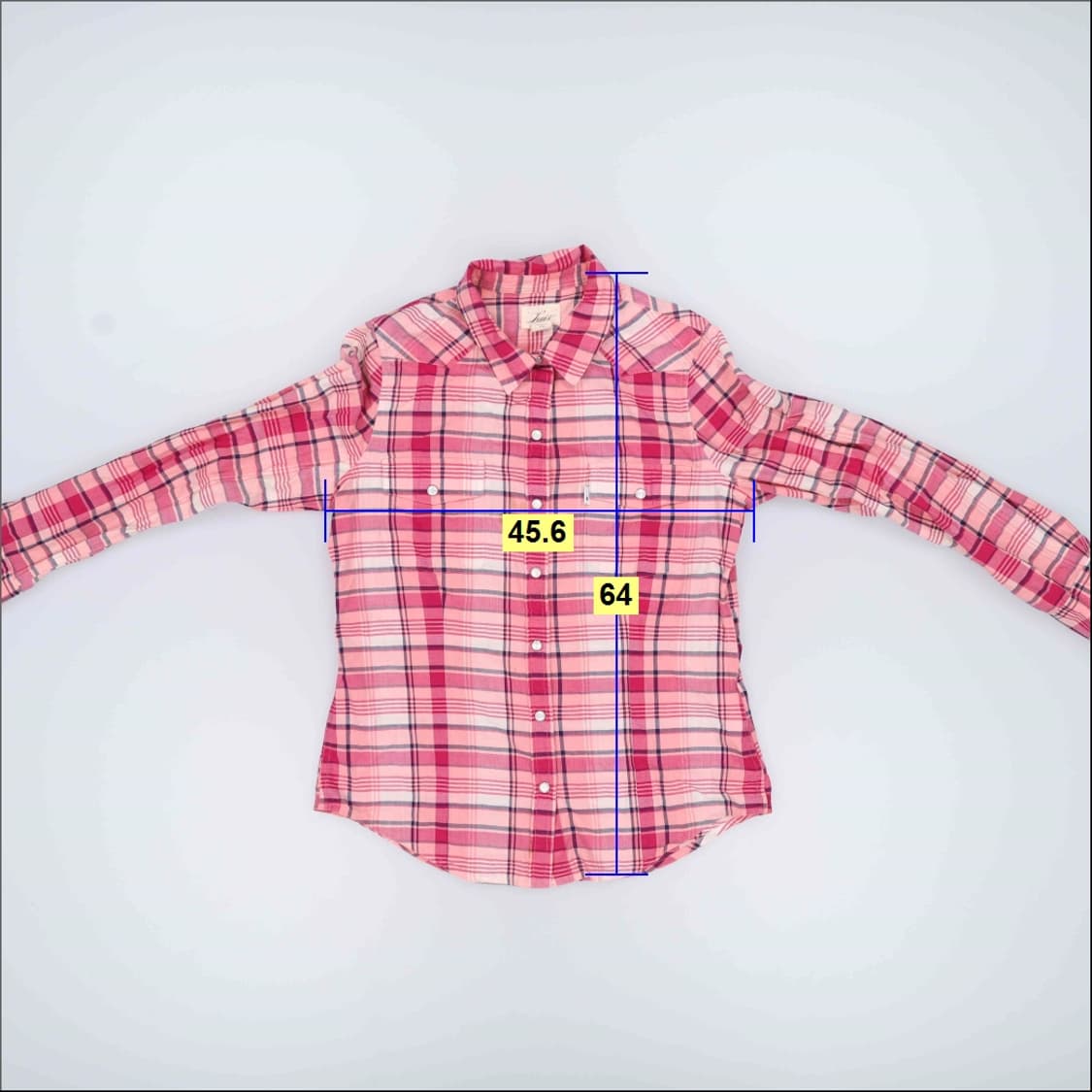 SP 리바이스 여성 체크 셔츠 0407H1 상품이미지8