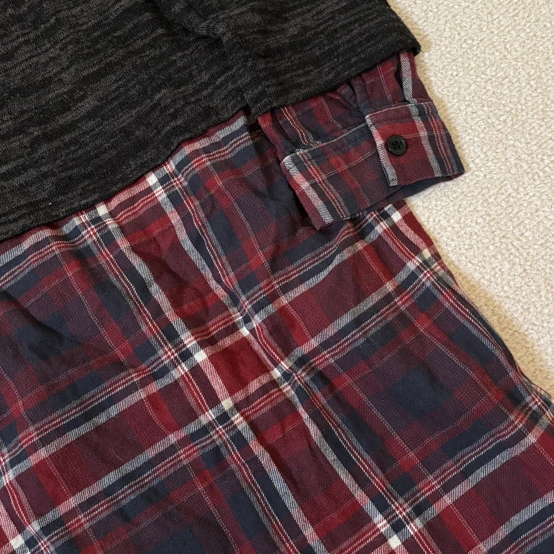 일본빈티지 cpa 체크포인트 니트 원피스 탑 상품이미지6