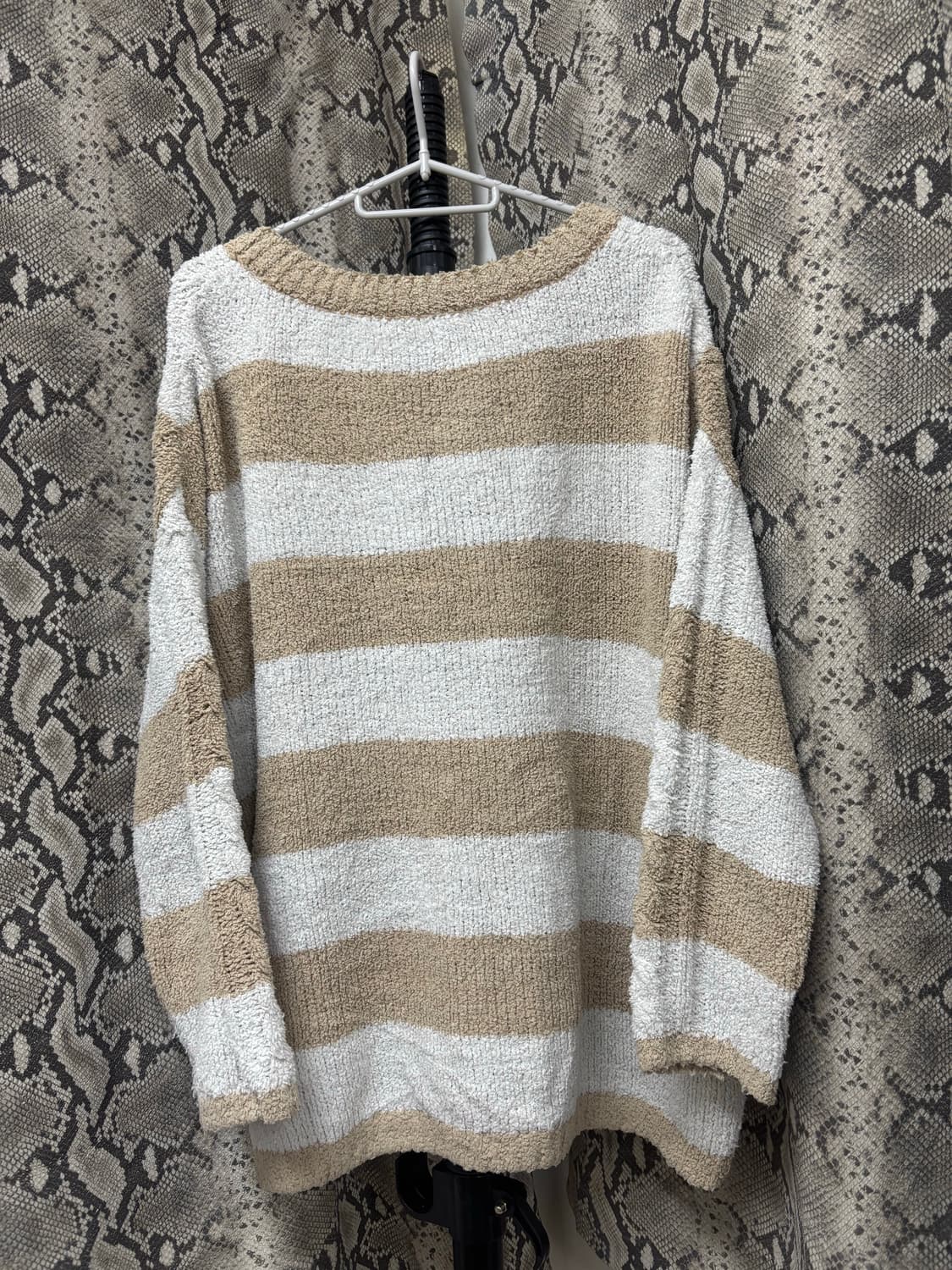 [Tralala]White&Beige Stripe Sleeve 상품이미지8