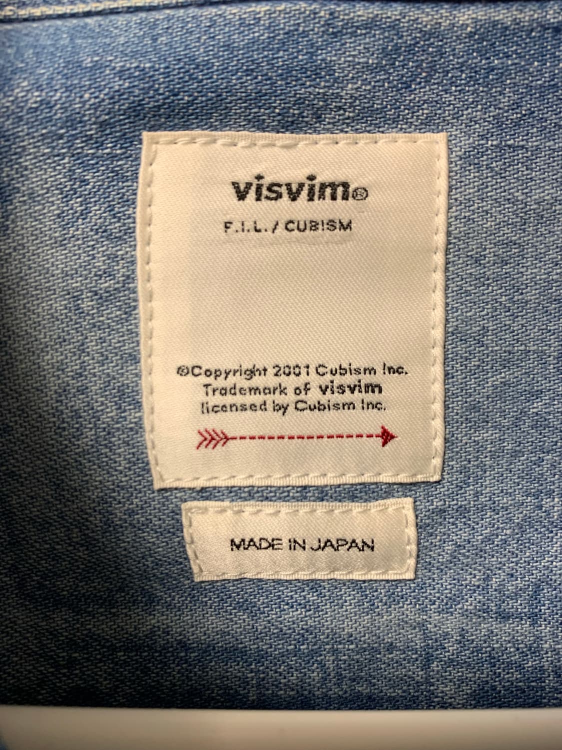 (Size 2) Visvim 소셜스컬프쳐 셔츠 DMGD 상품이미지3