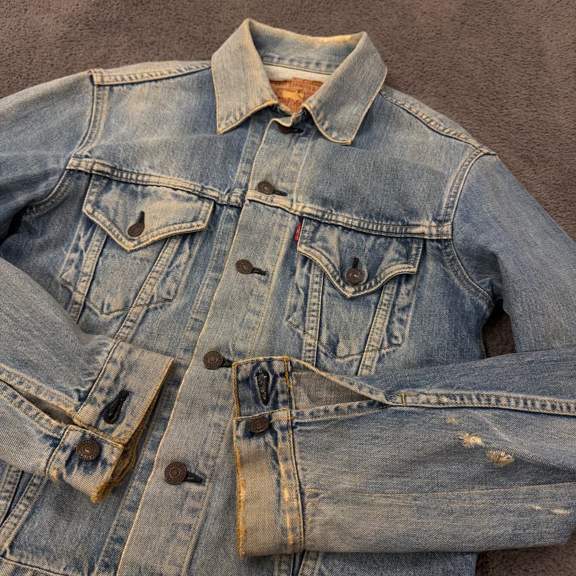 [정품/40] 리바이스 빅E 71557 557XX type3 데님 자켓 상품이미지1