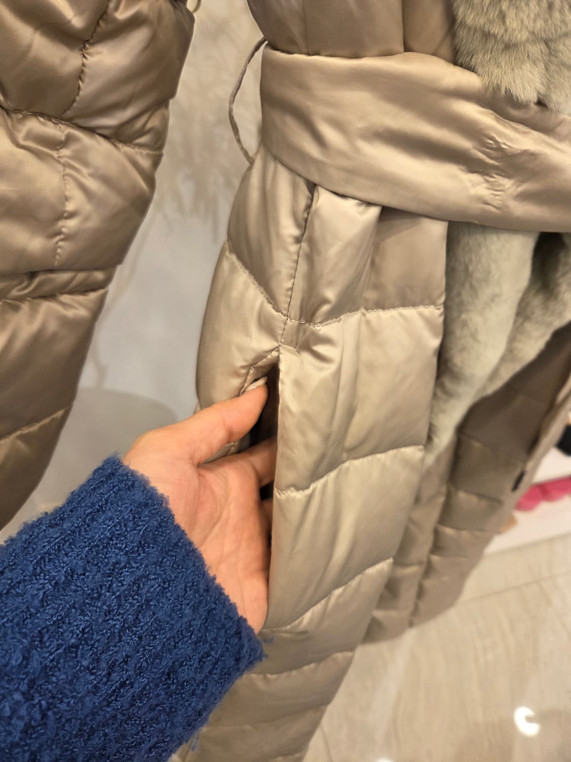 MaxMara 막스마라 리버시블 구스 패딩 상품이미지4