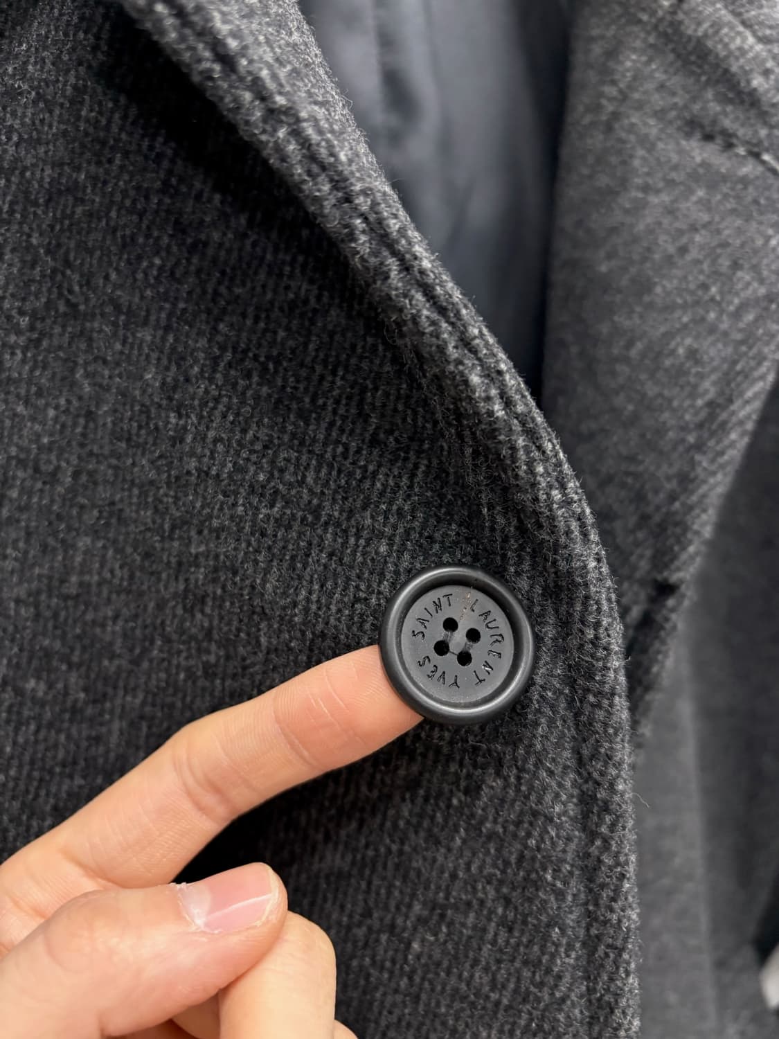  YLS 입생로랑 울 싱글 코트  Yves Saint Laurent 상품이미지5