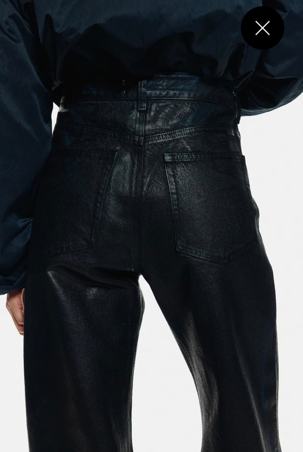 H&M 코티드 진 코팅 진 상품이미지3