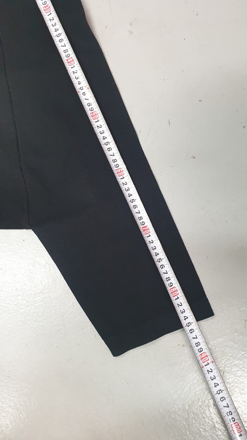 꼼데가르송 블랙 배기 팬츠  상품이미지6