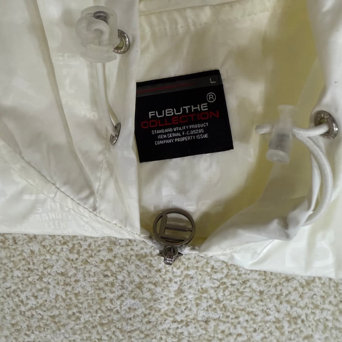 [L] 후부 여성 바람막이 나일론 후드 자켓 0107T1 상품이미지3