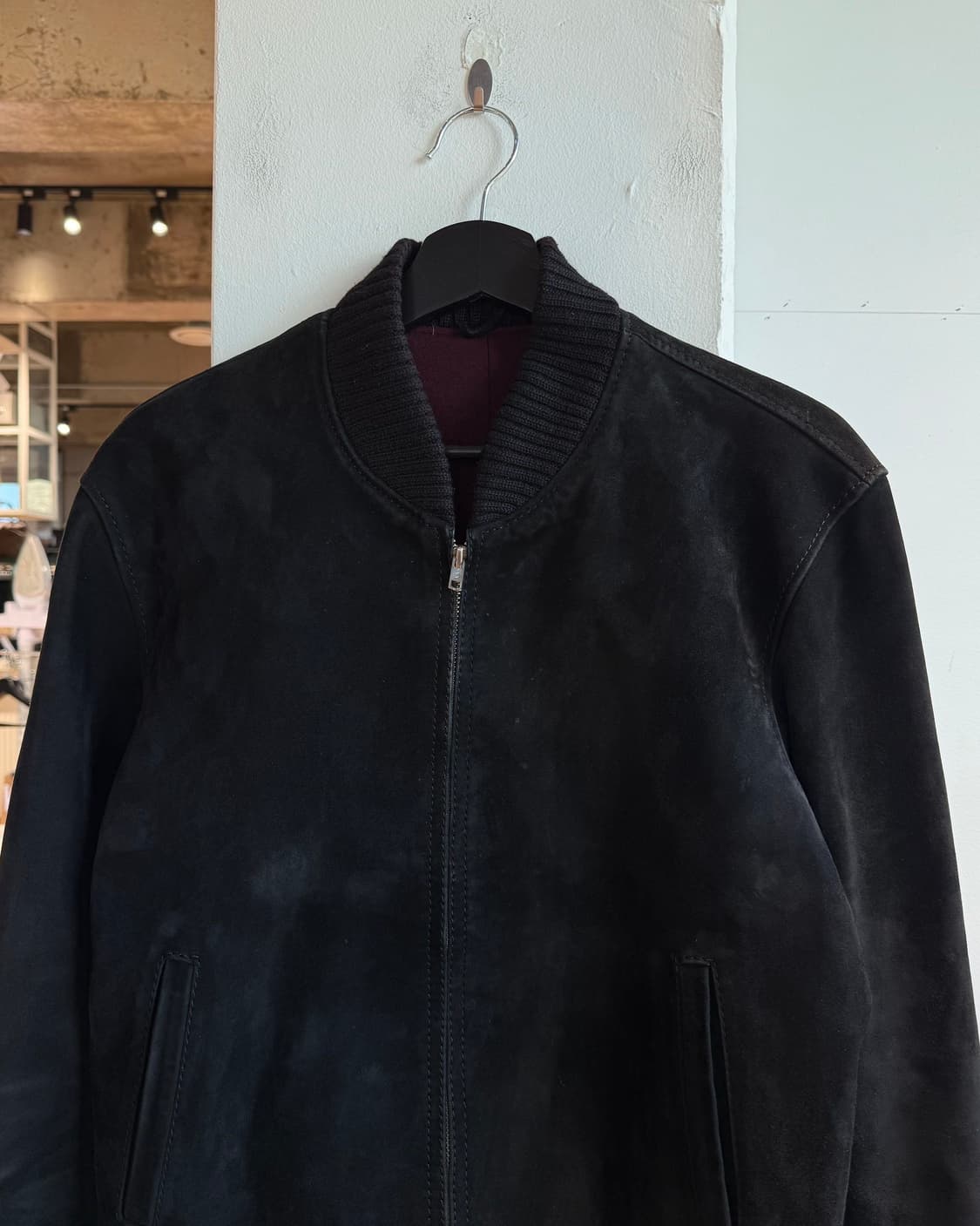 마스콧 블랙 오리지널 레더 자켓  상품이미지3