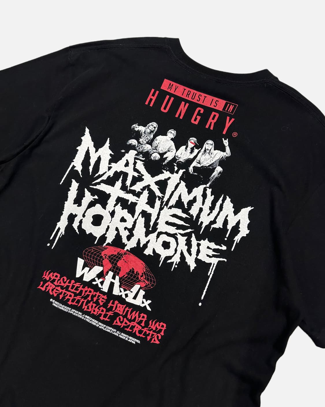 MAXIMUM HORMON band printing t-shirt 상품이미지4