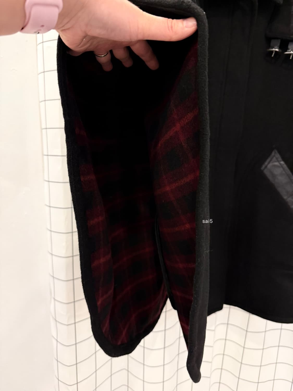 코치 후드 케이프코트 상품이미지3