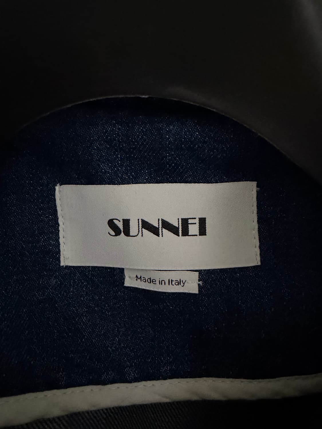 써네이 sunnei 데님 봄버 블루종 L (105) 상품이미지4