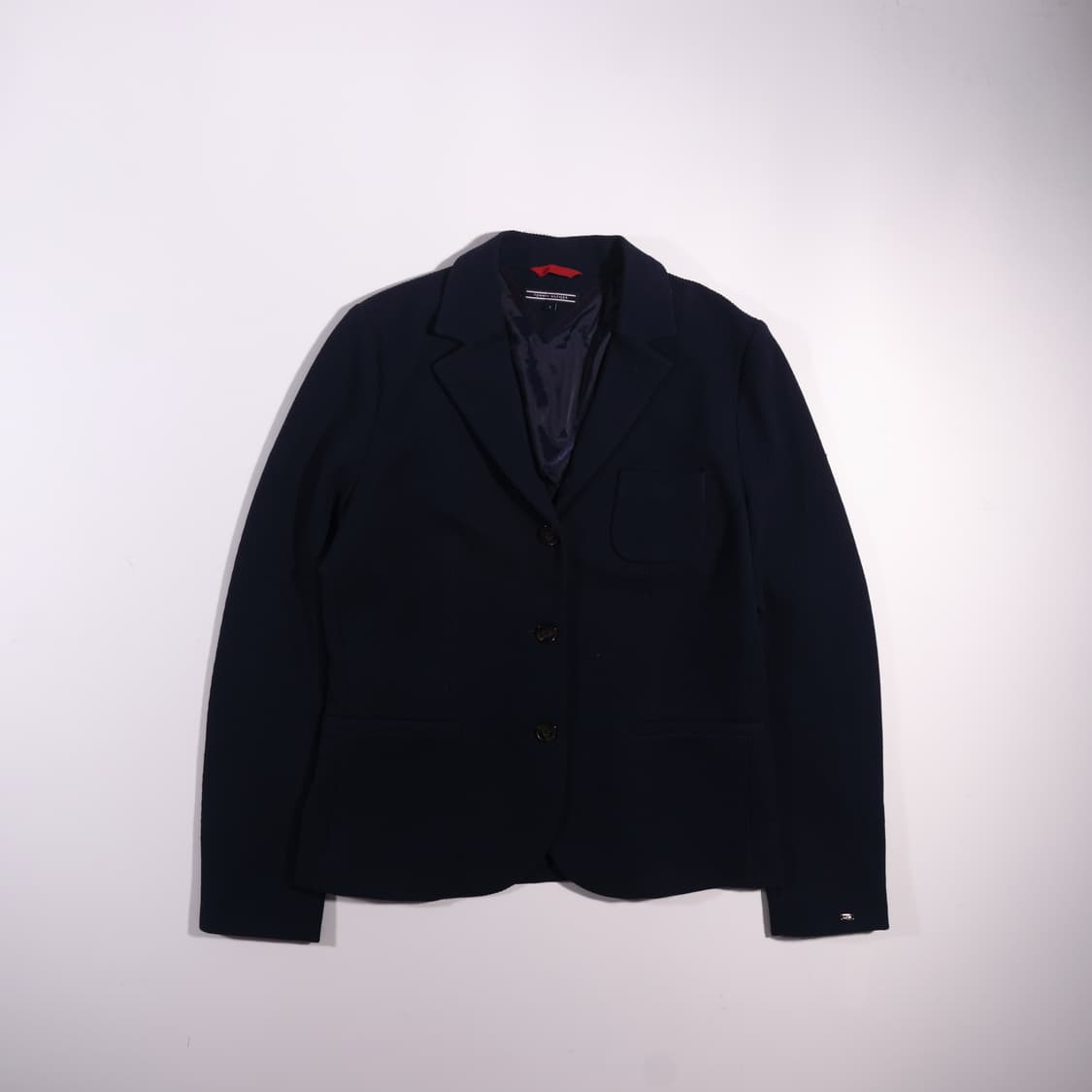 타미힐피거 코튼 네이비 블레이저 B707 상품이미지1