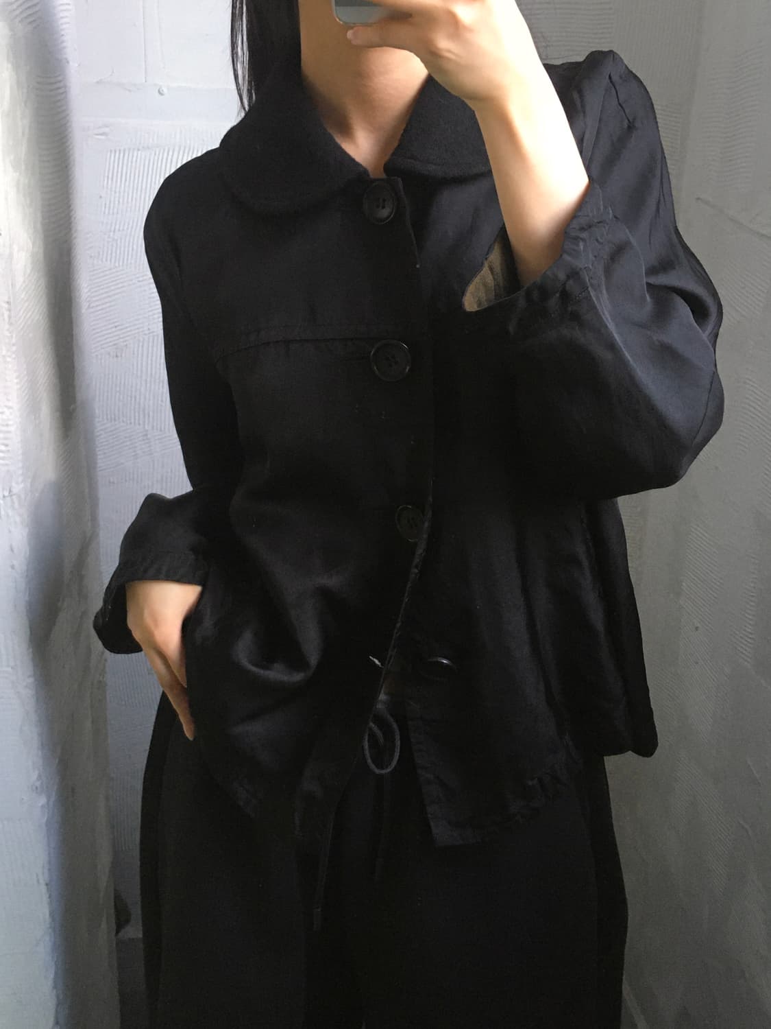 Comme des Garcons tricot 꼼데가르송 트리콧 블랙 자켓 상품이미지1