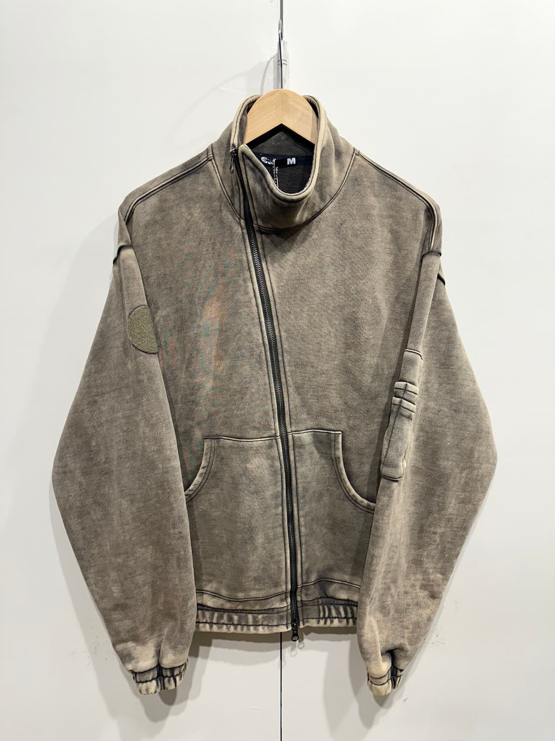 ERTR 에이시메트릭 집업 자켓 상품이미지1