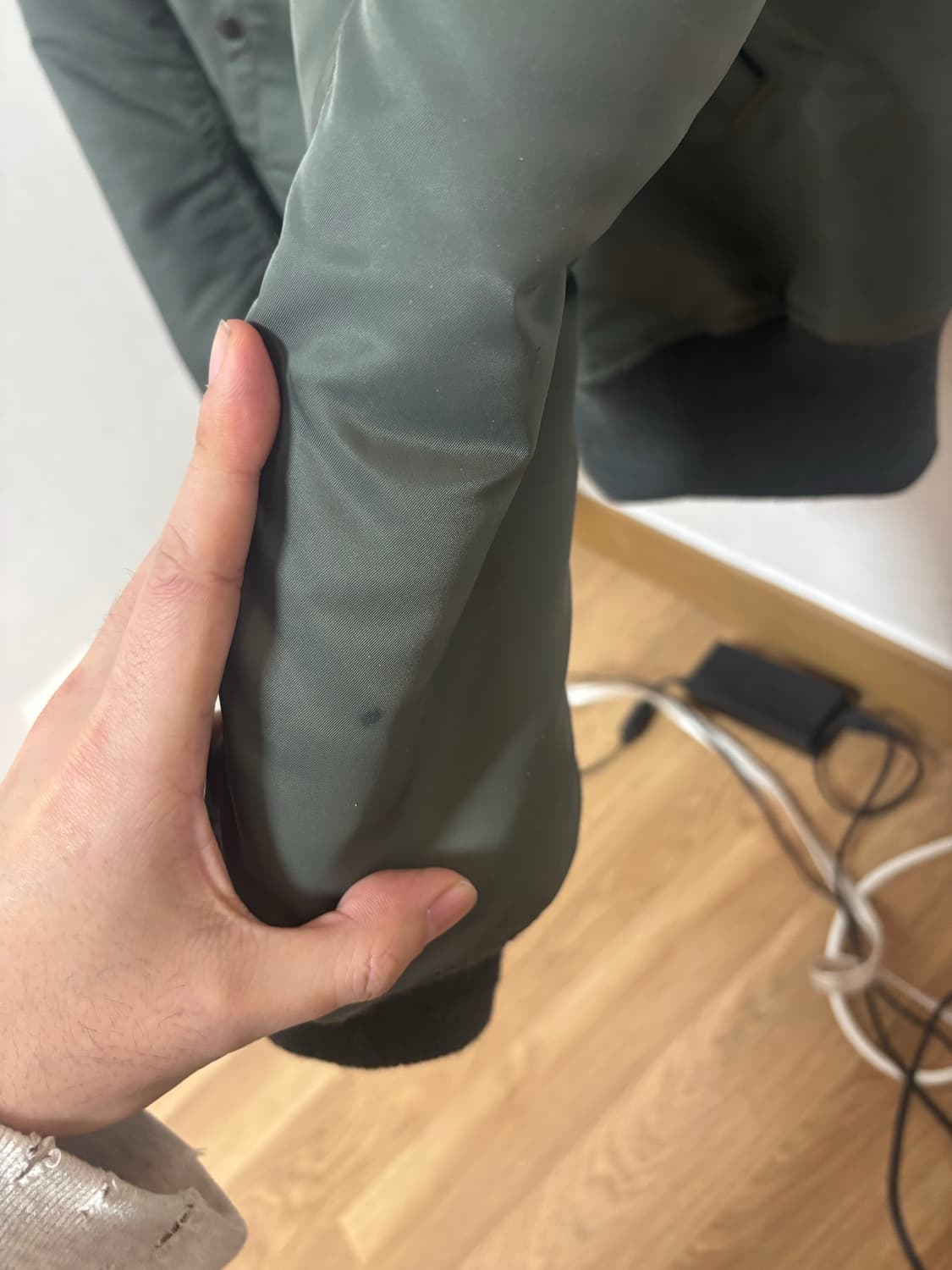 [XL] 버즈릭슨 알버트 터너 ma-1 세이지 그린 상품이미지4