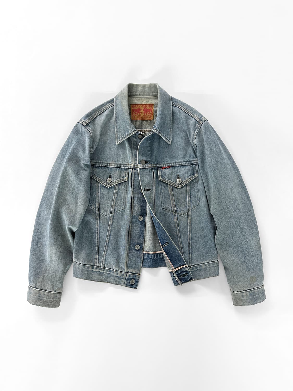 90s RNA lnc. Bras Amour 데님 트러커 자켓 상품이미지2