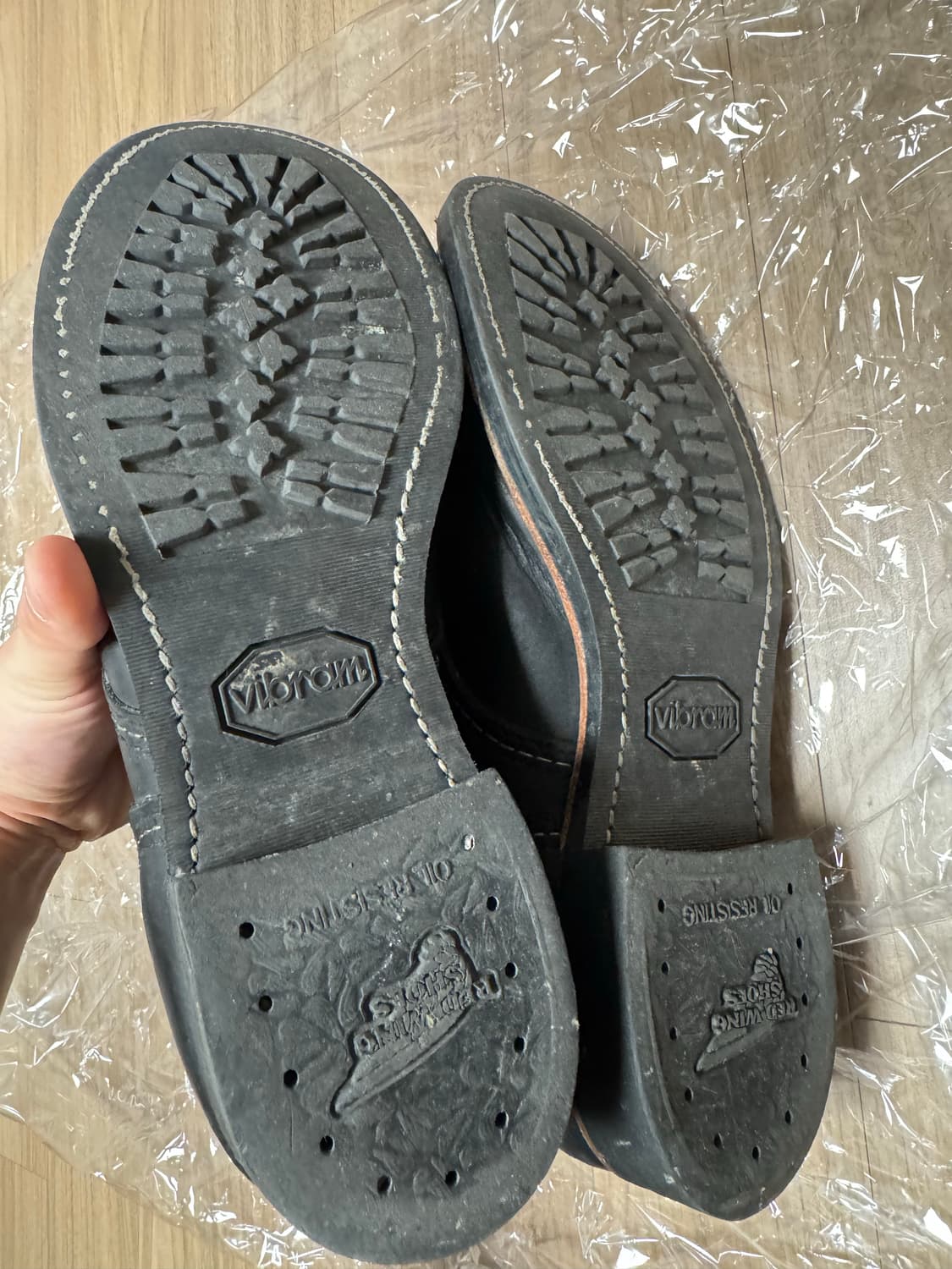 레드윙 아이언 레인저 8084 블랙 하네스가죽부츠 8.5D 상품이미지4