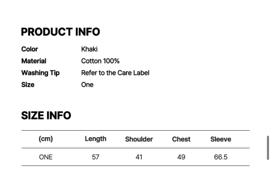 잇자바이브 DOT SYMBOL ZIP UP - KHAKI FREE 상품이미지5
