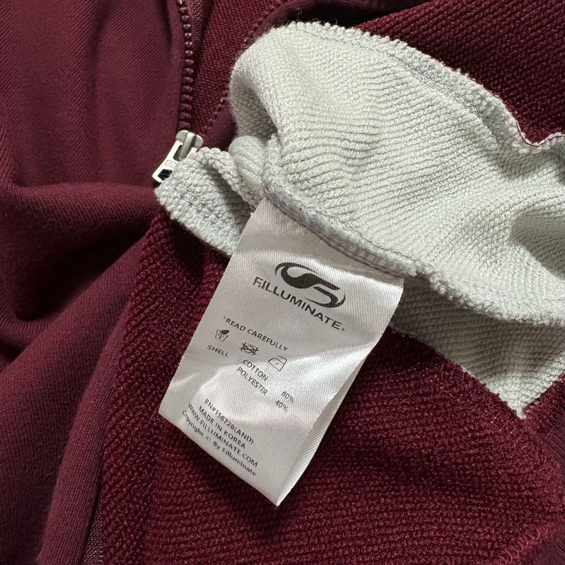 필루미네이트 스웻집업 상품이미지5