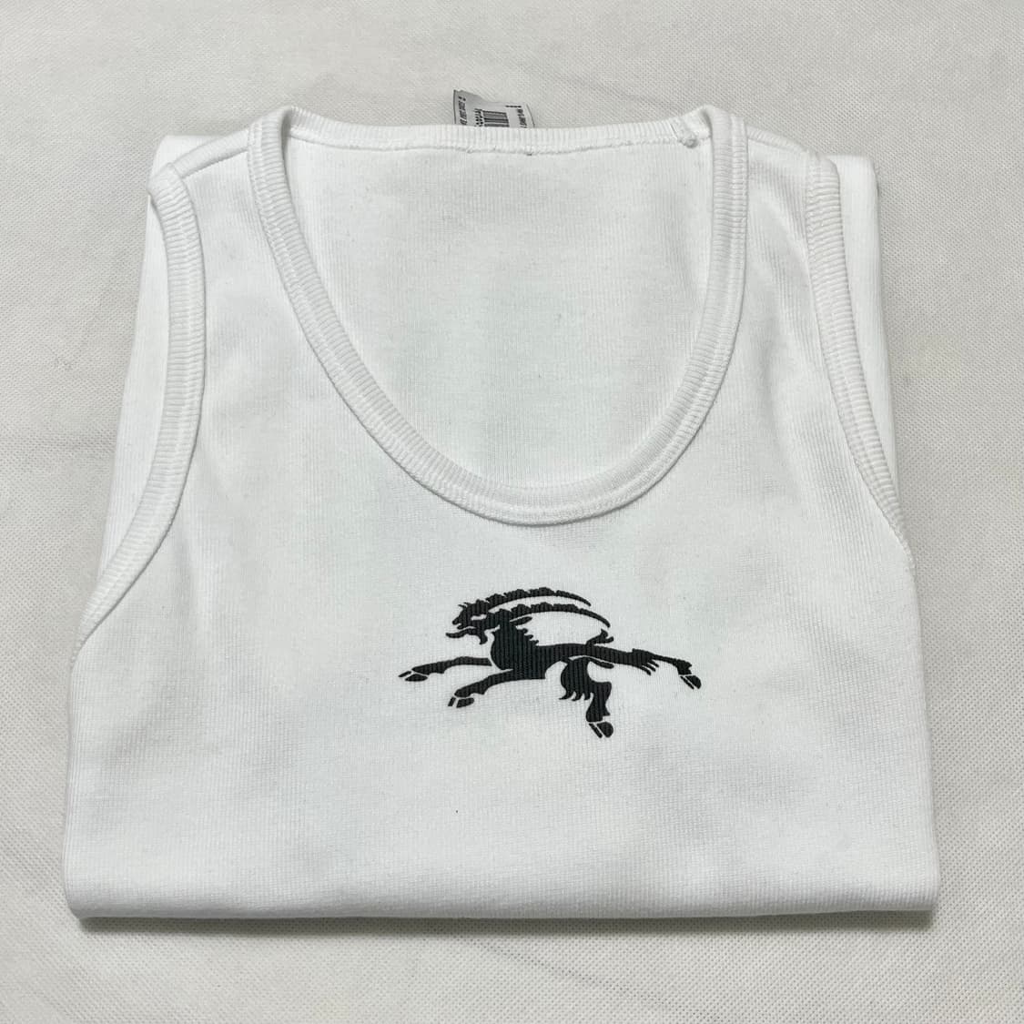 [S/M,L/XL]프로토타입스 로고 탱크탑/화이트 상품이미지1
