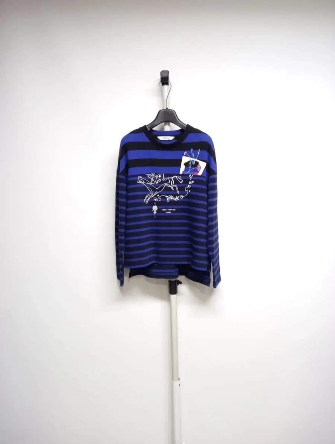 오즈세컨 춘추동 단가라 언발 티셔츠 44-66 상품이미지1