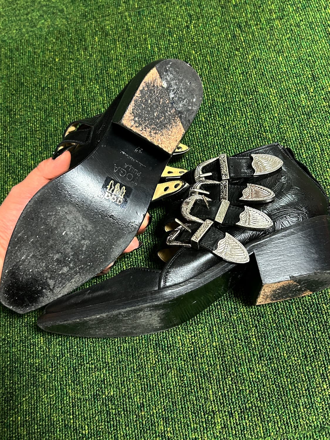 TOGA PULLA 버클 부츠 상품이미지4