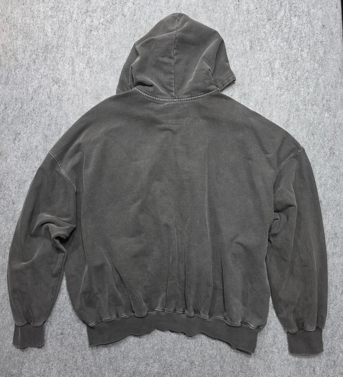 언더마이카 피그먼트 투웨이 오버핏 후드집업 1사이즈 상품이미지2