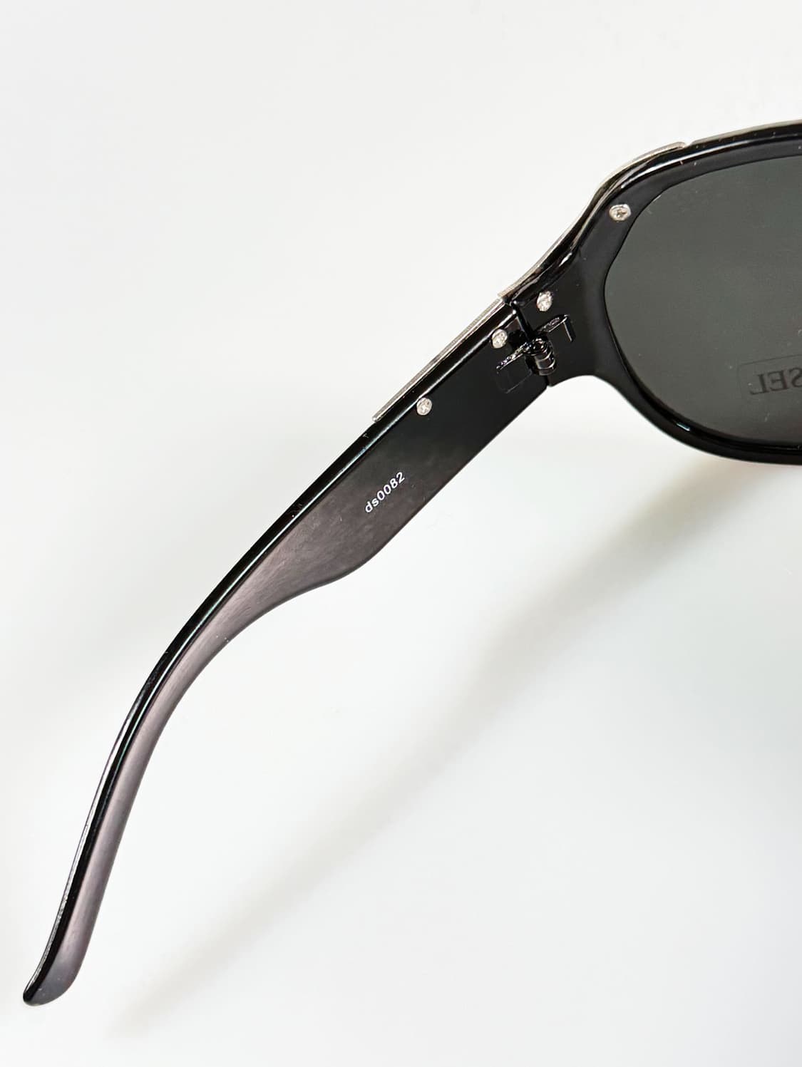 DIESEL 블랙 쉴드 고글 프레임 빈티지 선글라스 상품이미지7