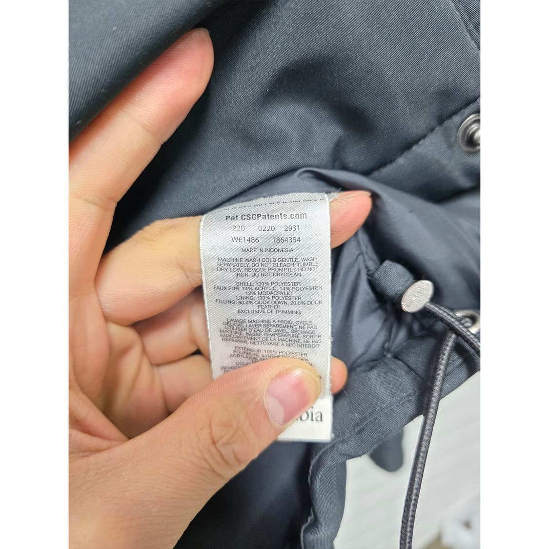 택포) 20s 컬럼비아 겨울 파카 XXL 상품이미지3