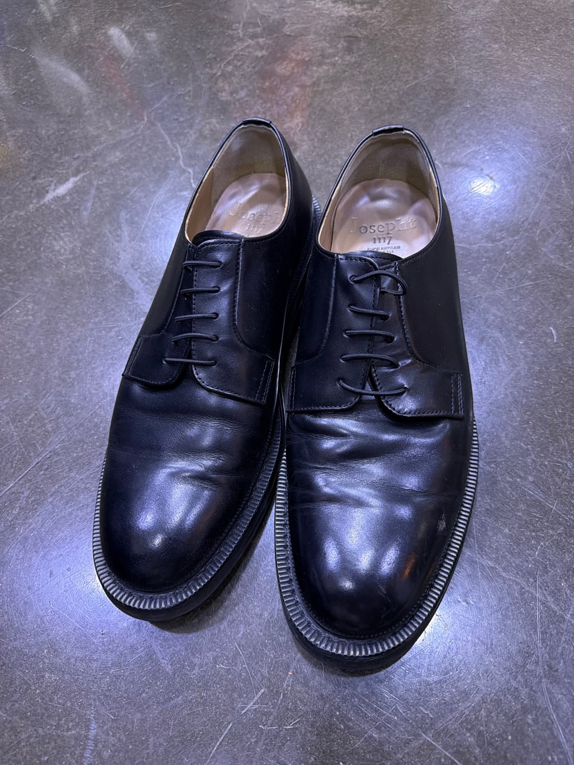 조셉트 에드워드 블랙 더비 슈즈 265 상품이미지2