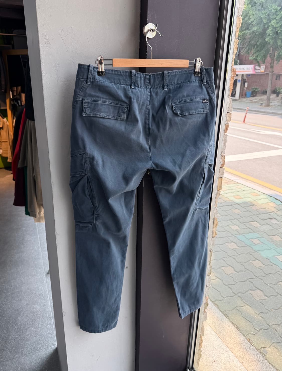 33~34/ 스톤아일랜드 십자자수 워싱 카고팬츠 상품이미지7