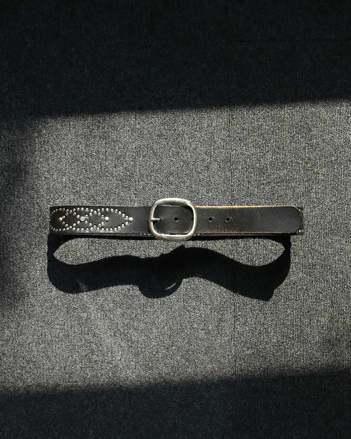 빈티지 스터드 레더 벨트  상품이미지1