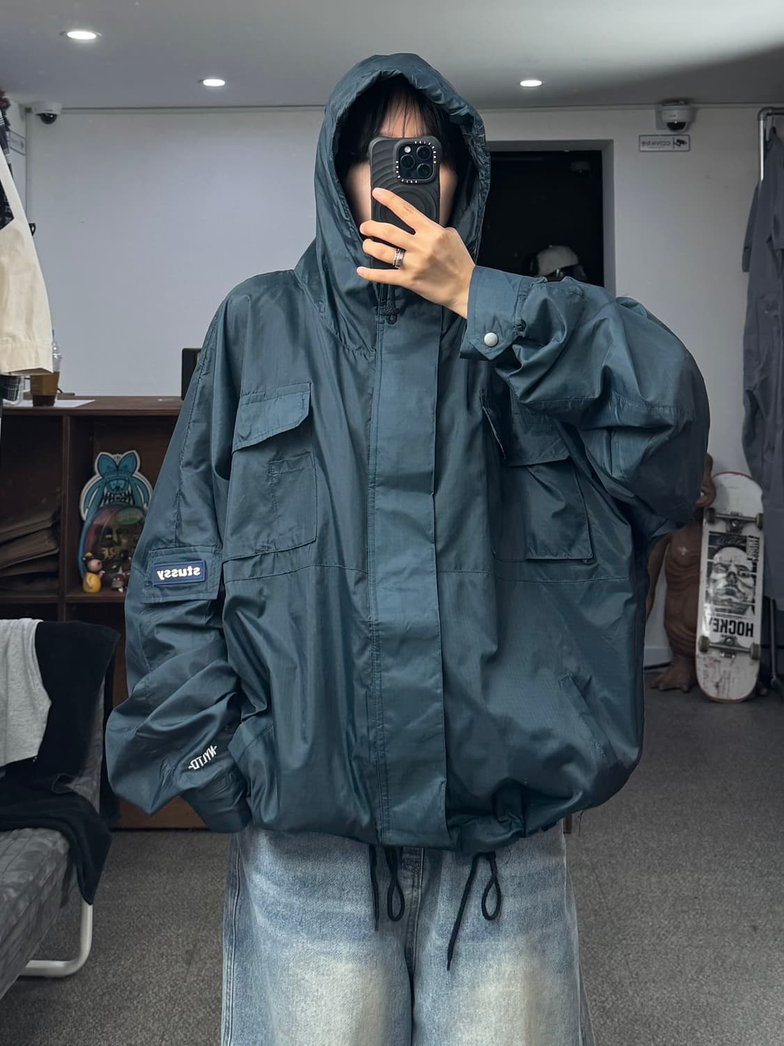 스투시 나일론 윈드브레이커 상품이미지5