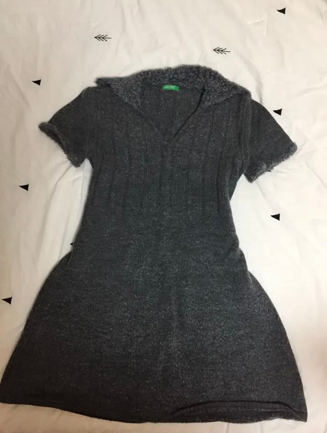 모리걸 하구미 니트 원피스 상품이미지2