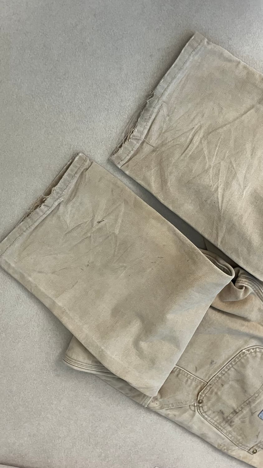 90s carhartt distressed fade double knee 상품이미지9