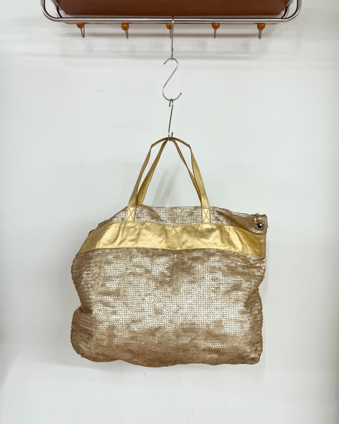 지미추 골드 세퀸 백 상품이미지2