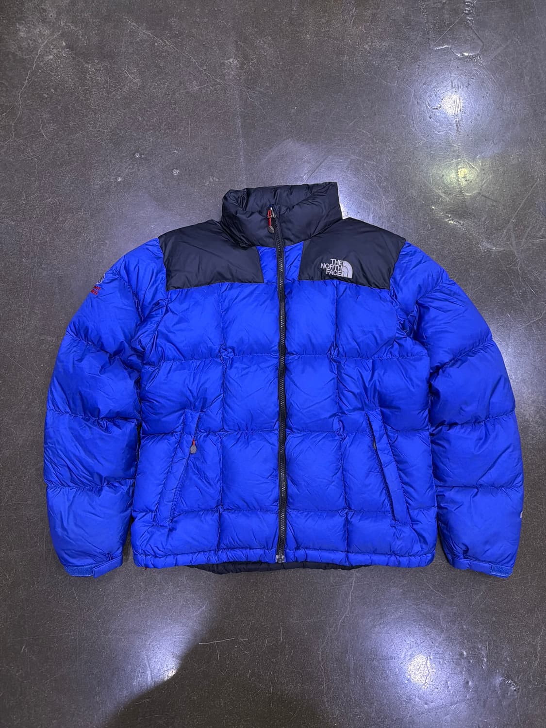 노스페이스 써밋 로체 800 구스다운 패딩 점퍼 블루 95 상품이미지1