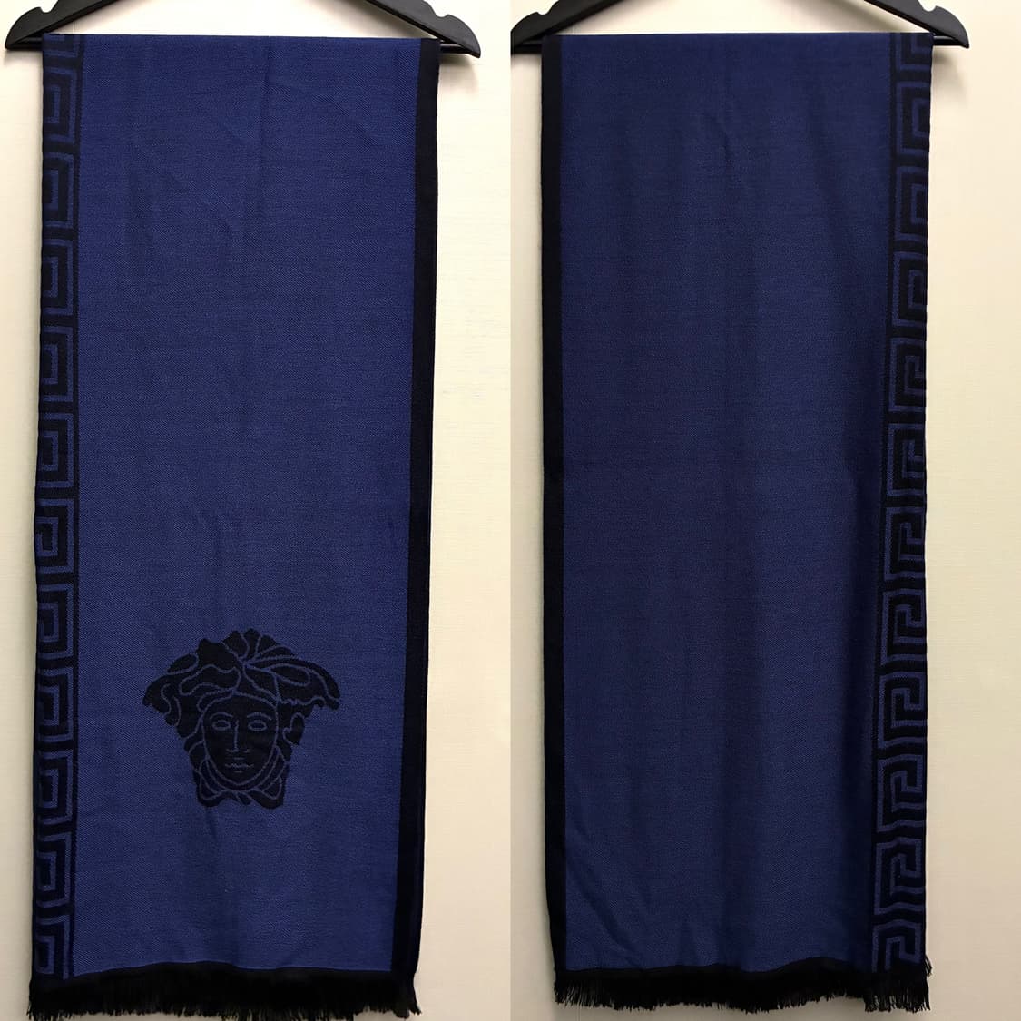 VERSACE 베르사체 자카드 메두사 리버시블 울 머플러 목도리 상품이미지2