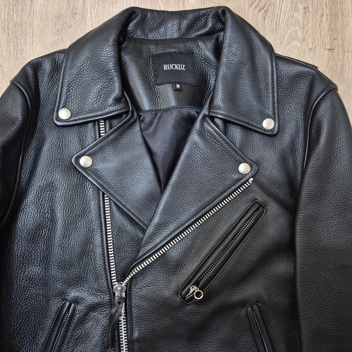 라커즈 남성 더블 라이더 가죽자켓 상품이미지2