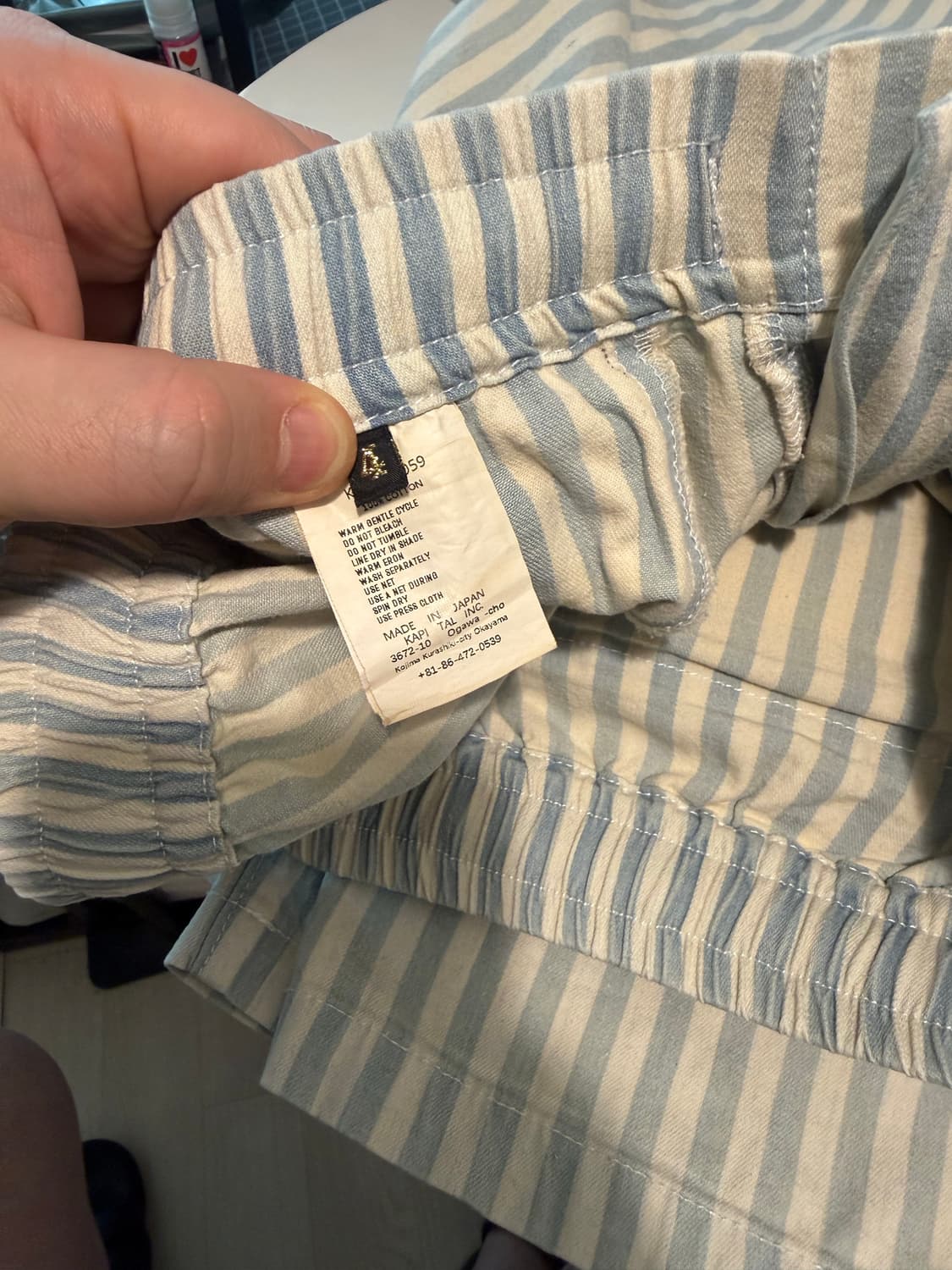 캐피탈 9oz 히코리 이지팬츠 4사이즈 상품이미지8