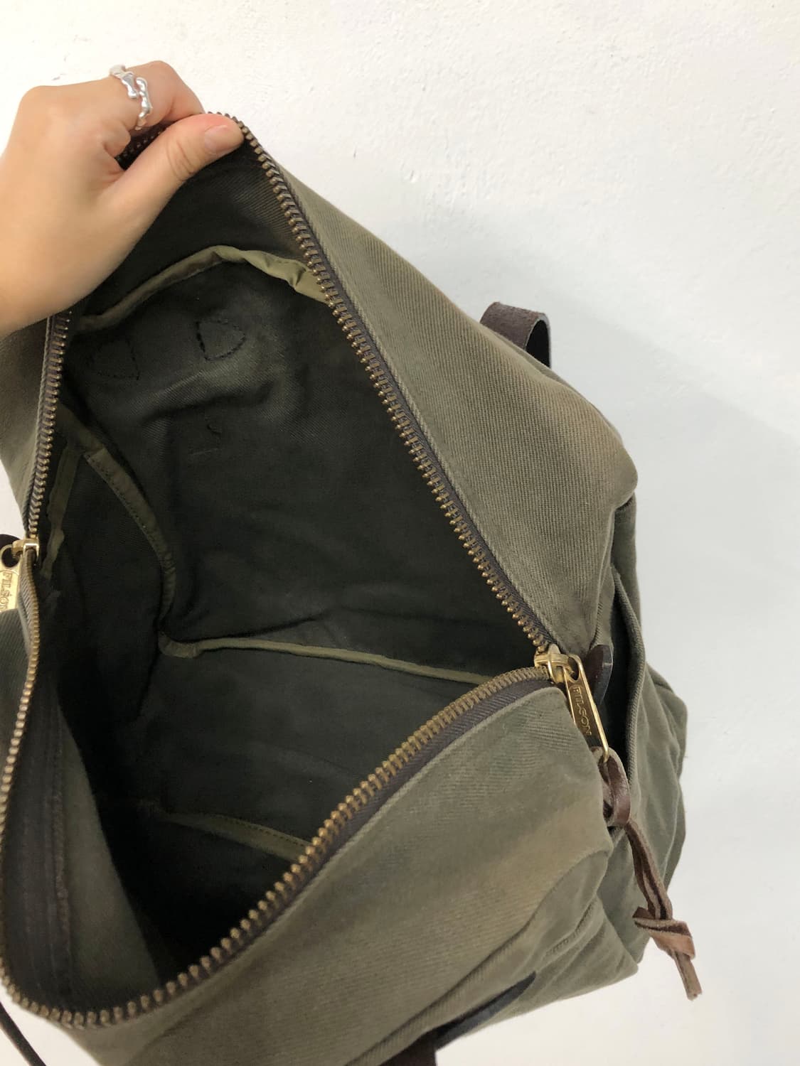 FILSON GARMENTS made in u.s.a 캔버스 백 상품이미지9