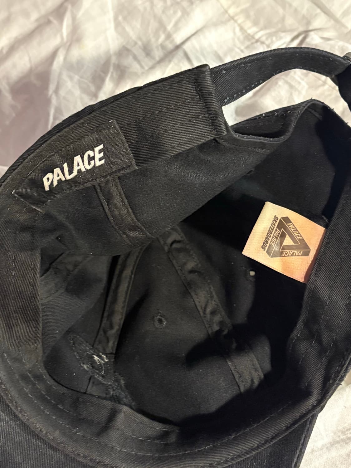 팔라스 P로고 6패널캡 블랙 상품이미지3