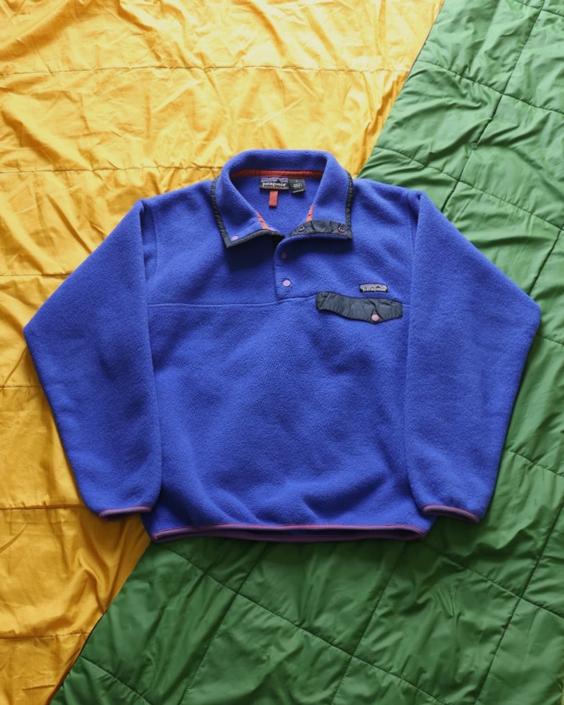파타고니아 90s 빈티지 신칠라 스냅티 네이비 상품이미지1