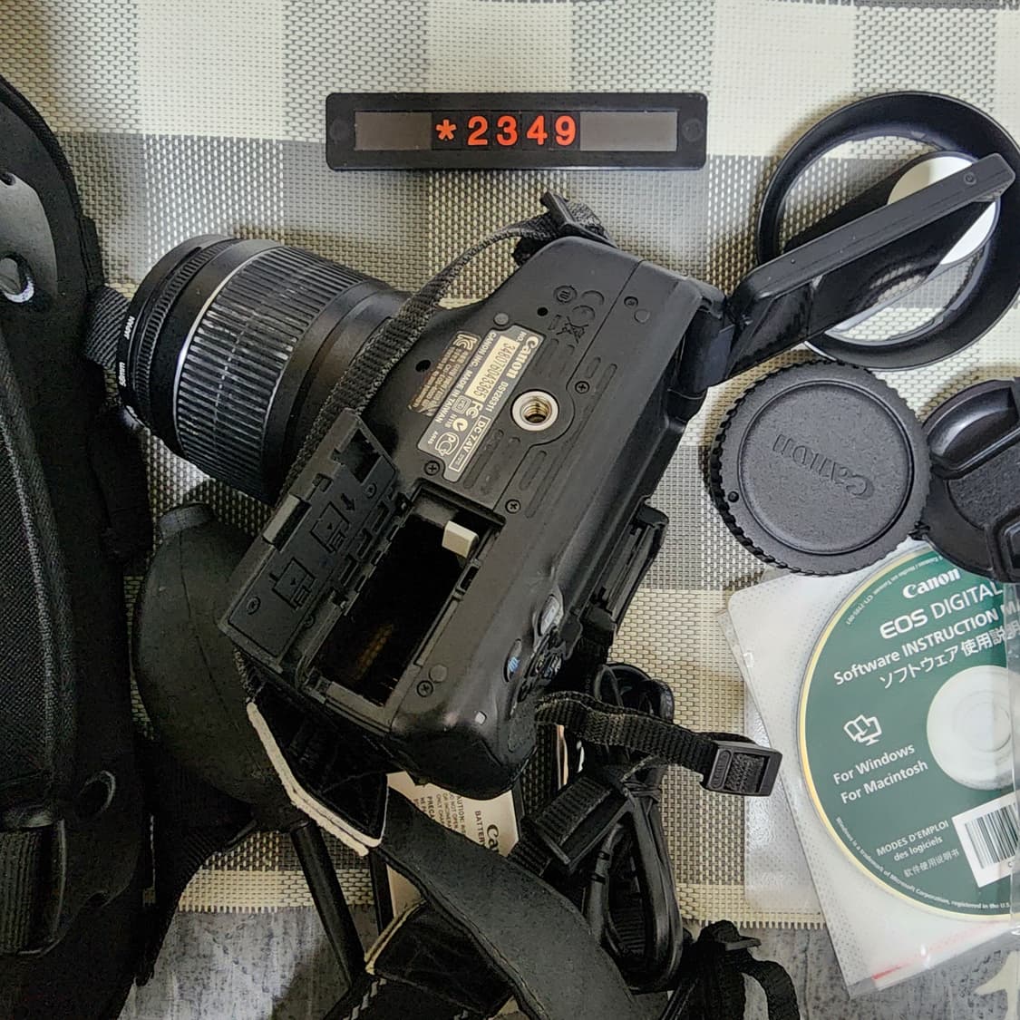 캐논 EOS 600D 디지털카메라 가방 세트 상품이미지7