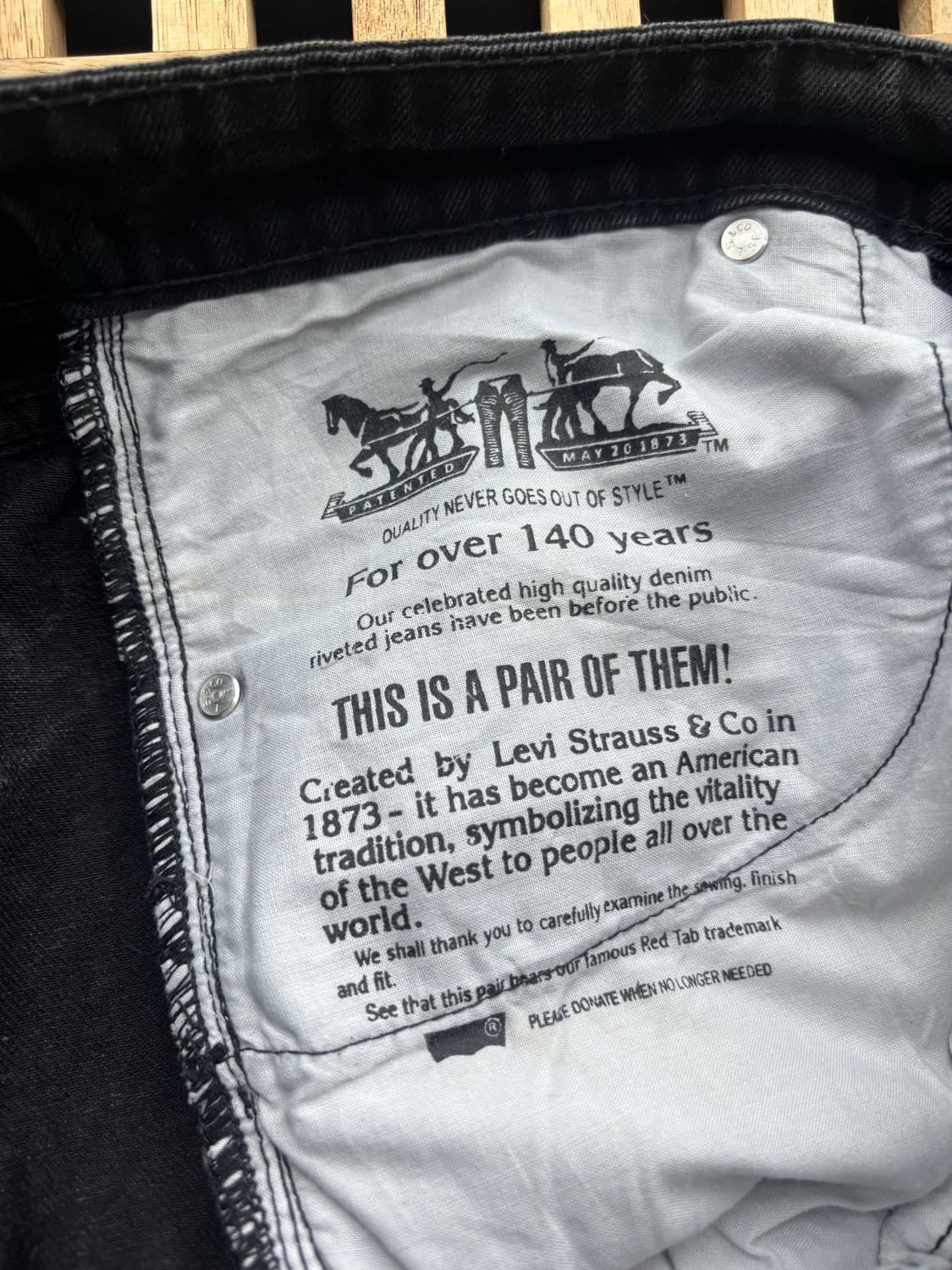 리바이스 501 34X32  상품이미지6