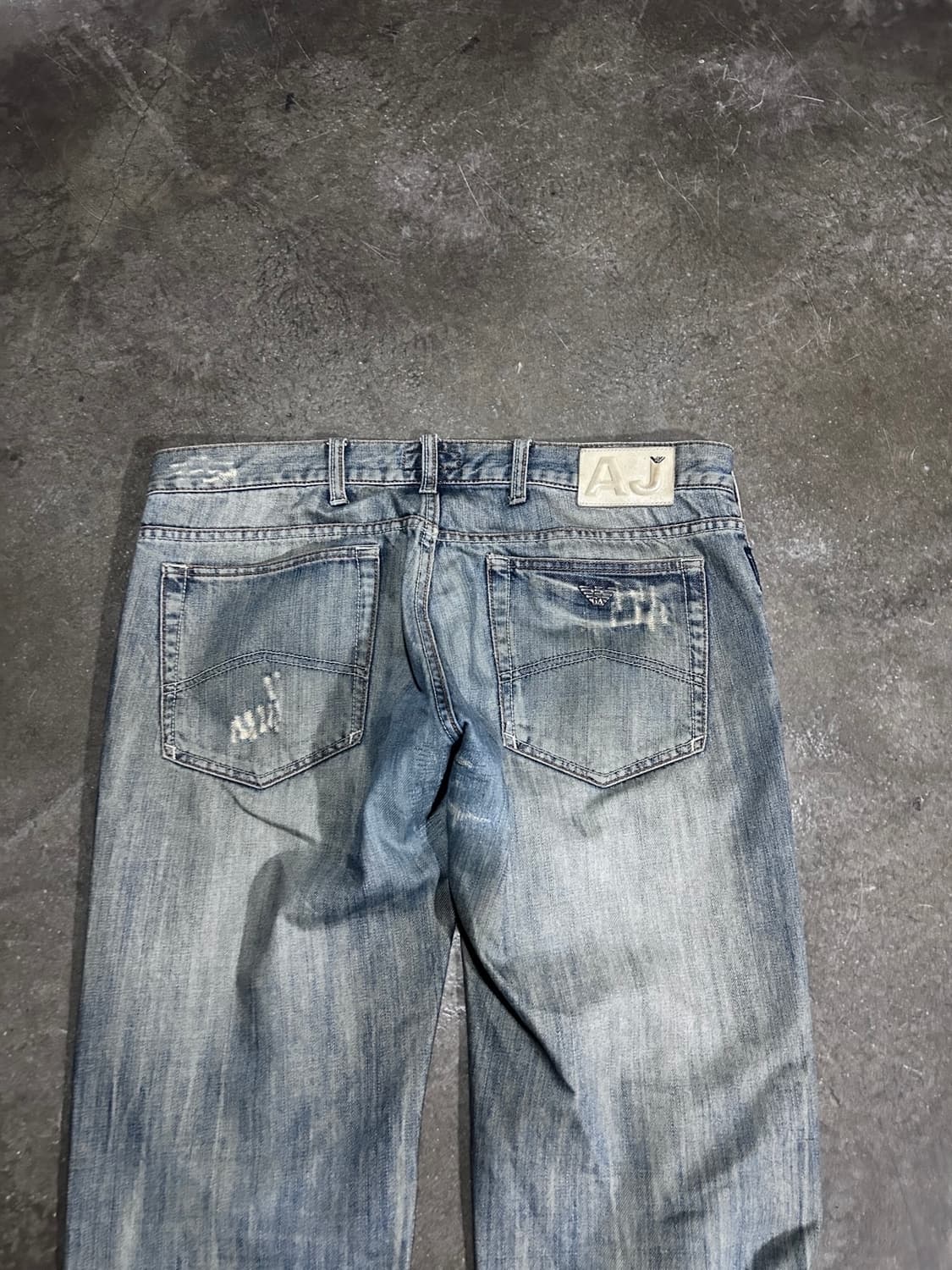 아르마니 샌드 워싱 데님 팬츠  상품이미지8