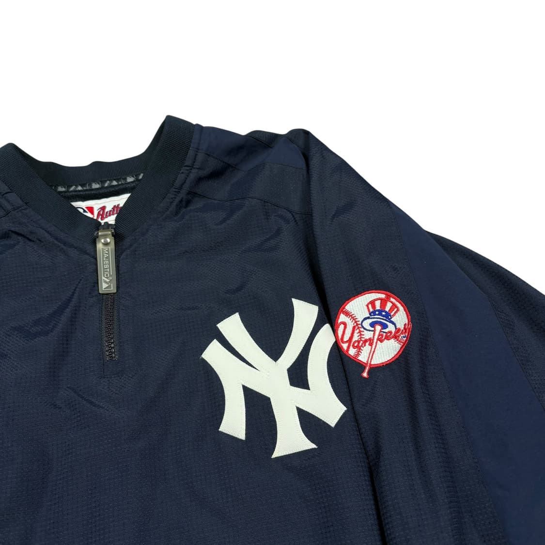 마제스틱 뉴욕 양키스 하프집 웜업 상품이미지2