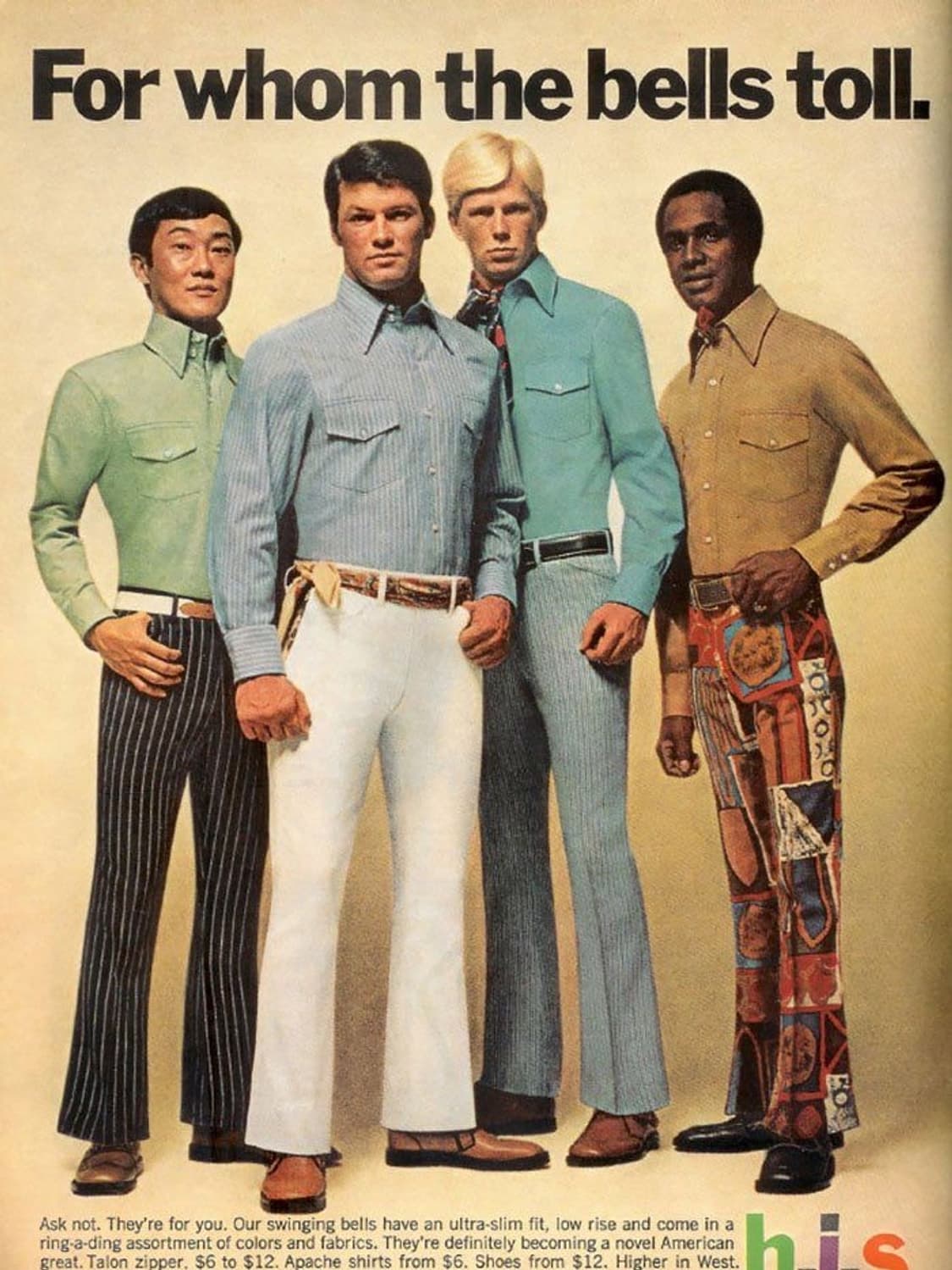 70s 빈티지 플레어 트라우저 벨보텀 부츠컷 팬츠 상품이미지8