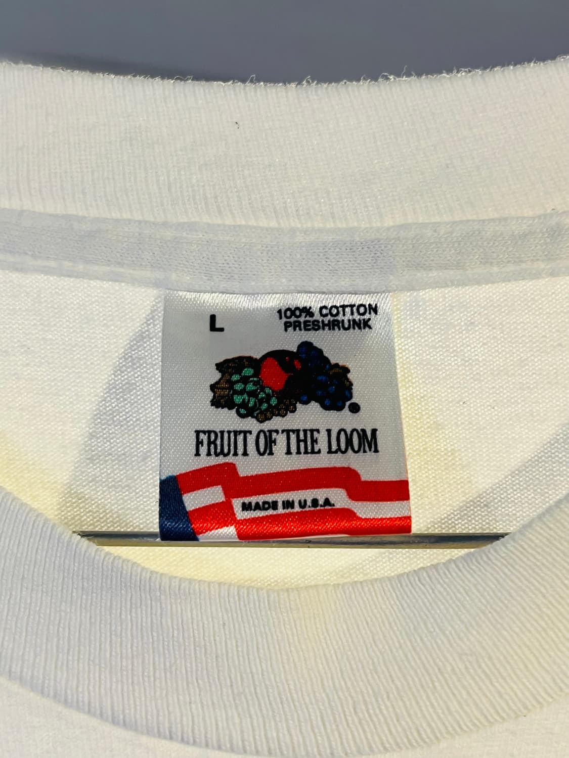 90년대 프룻오브더룸 티셔츠(미국제) 상품이미지2